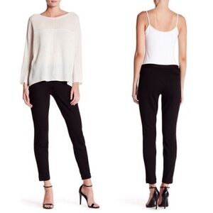 Joie Anissa Black Dress Sz 6 Ankle Ponte Legging 27” Inseam Officecore Career